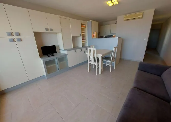 Apartamento 2 Pièces Climatisé En Front De Au Grau D'agde Avec Terrasse Et Accès Direct à La - Fr-1-423-275